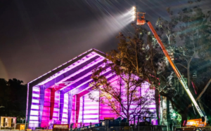 Venue Lighting completed by Kinetic Lighting